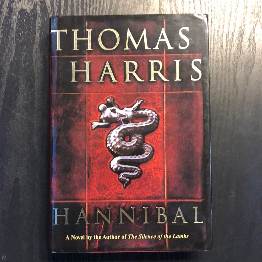 Hardcover book “Hannibal” by Thomas Harris